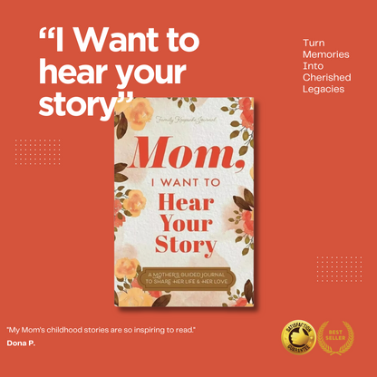 “I Want to hear your story” -Guided Journal