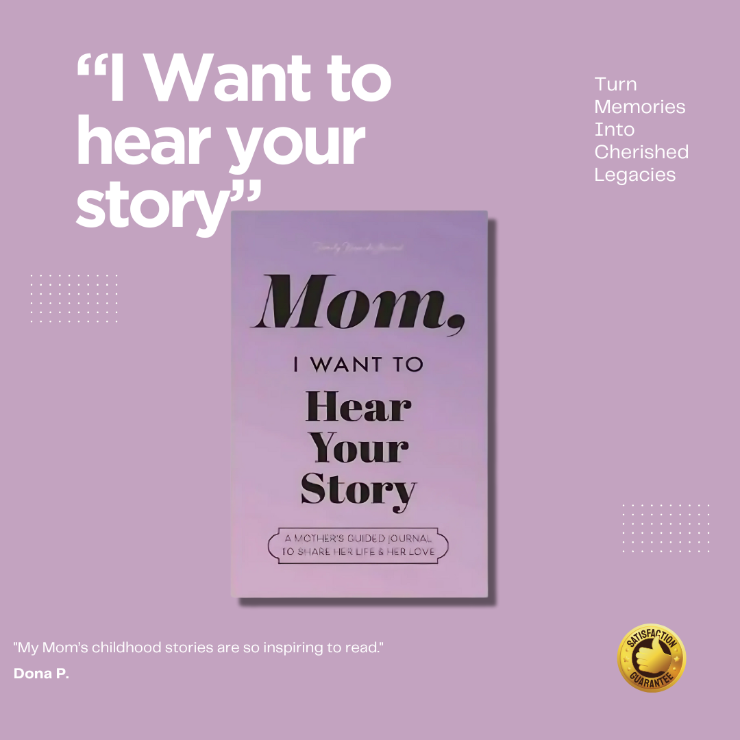 “I Want to hear your story” -Guided Journal
