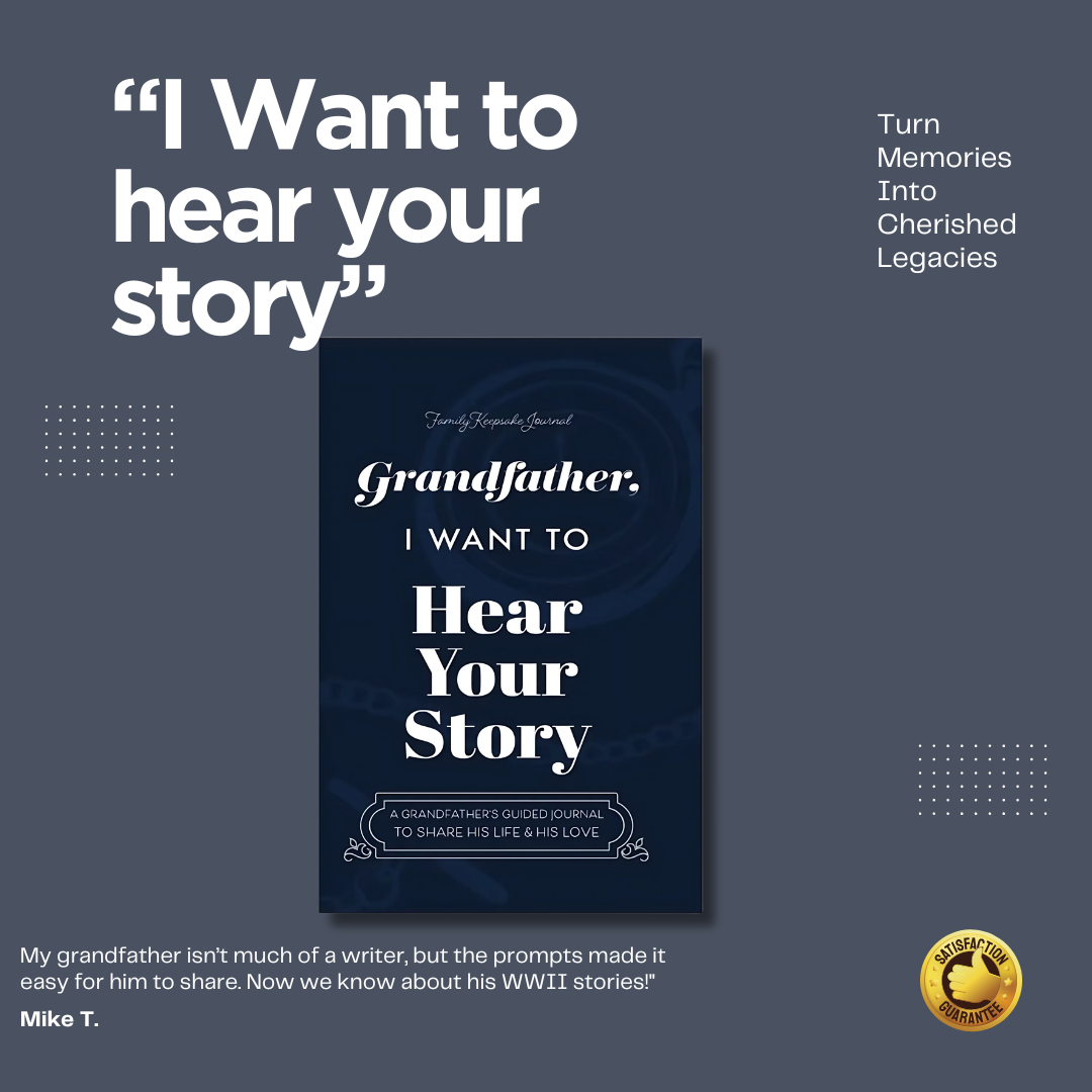 “I Want to hear your story” -Guided Journal