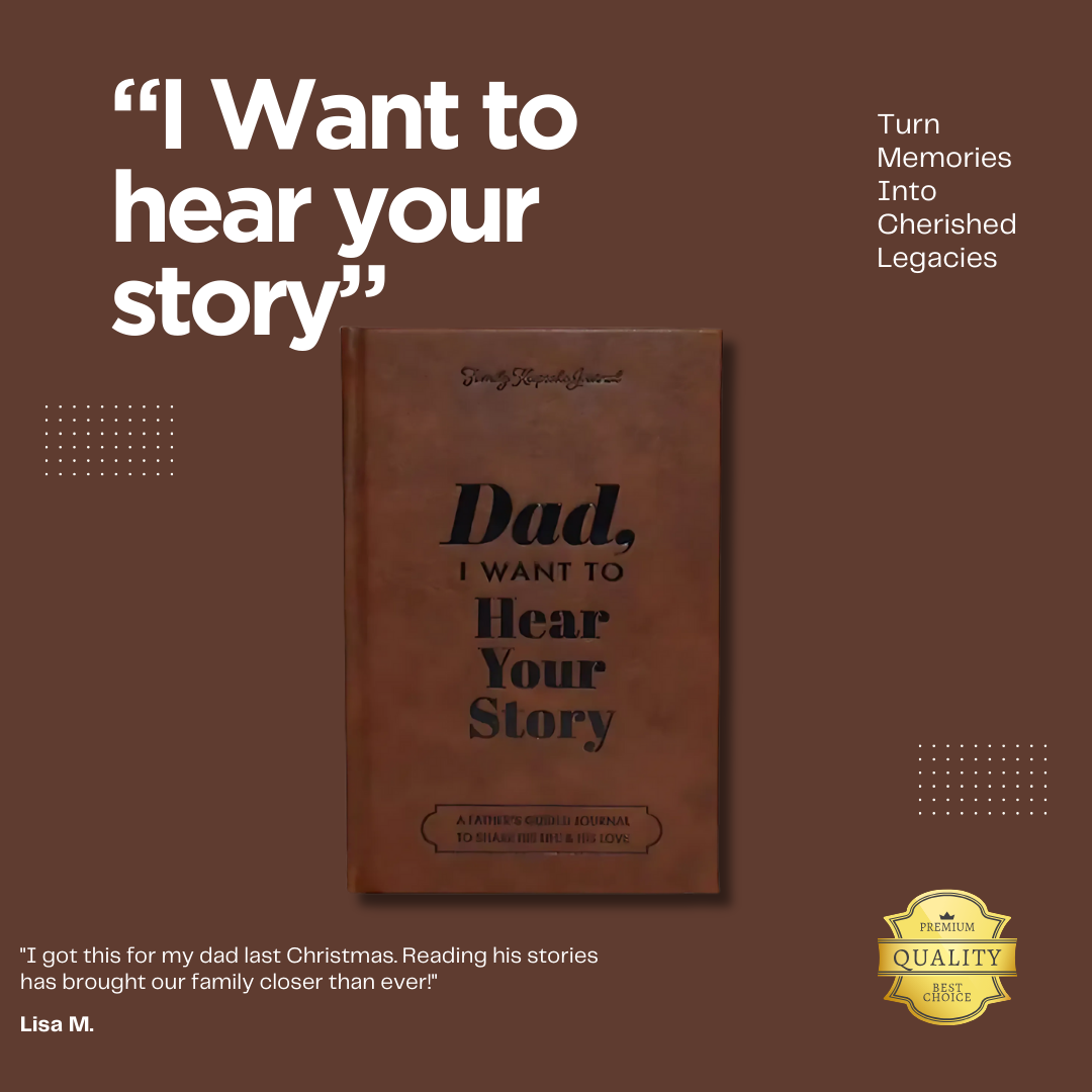 “I Want to hear your story” -Guided Journal