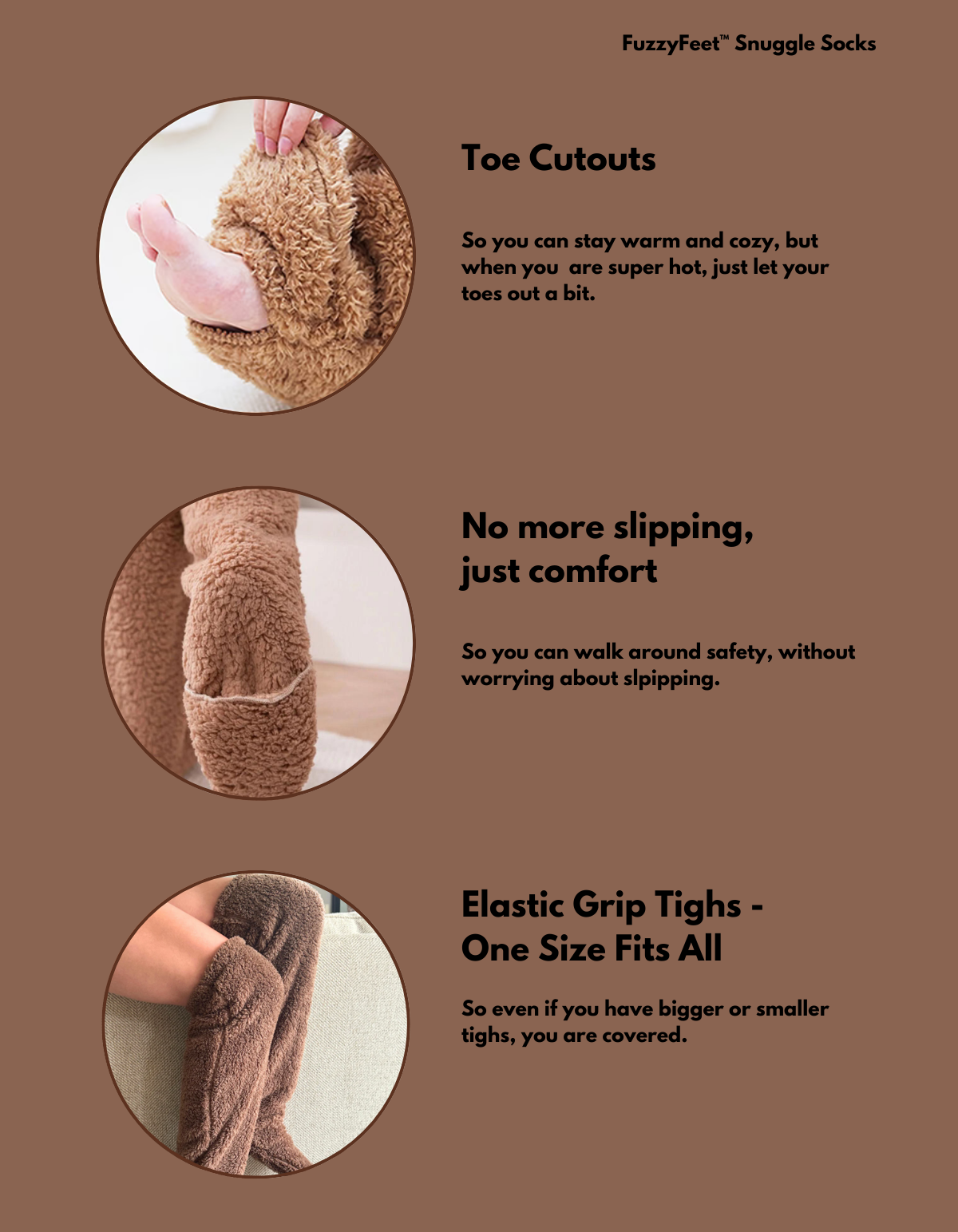 FuzzyFeet™ Snuggle Socks