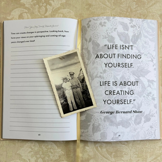 “I Want to hear your story” -Guided Journal