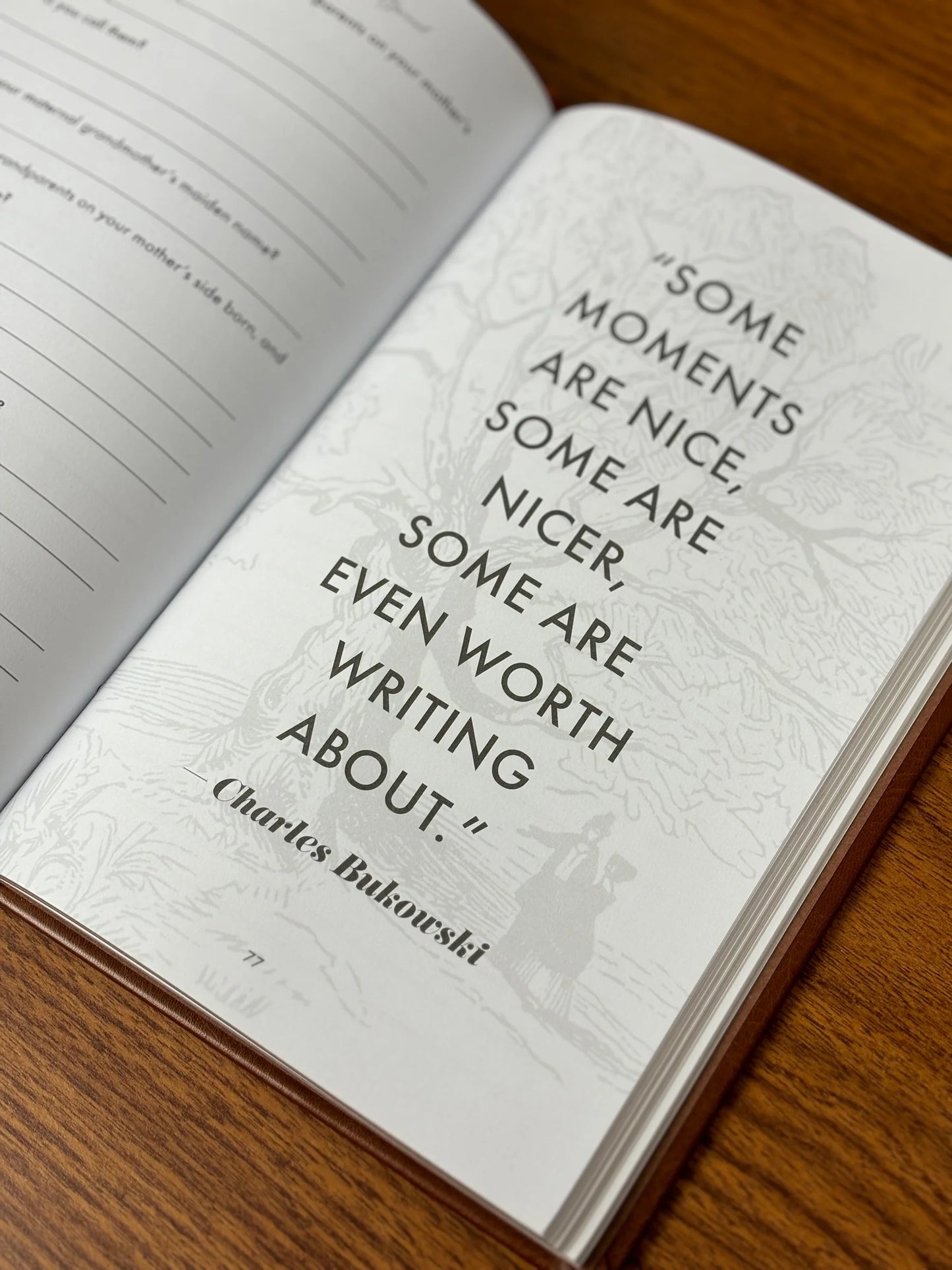 “I Want to hear your story” -Guided Journal