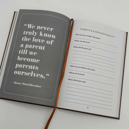 “I Want to hear your story” -Guided Journal