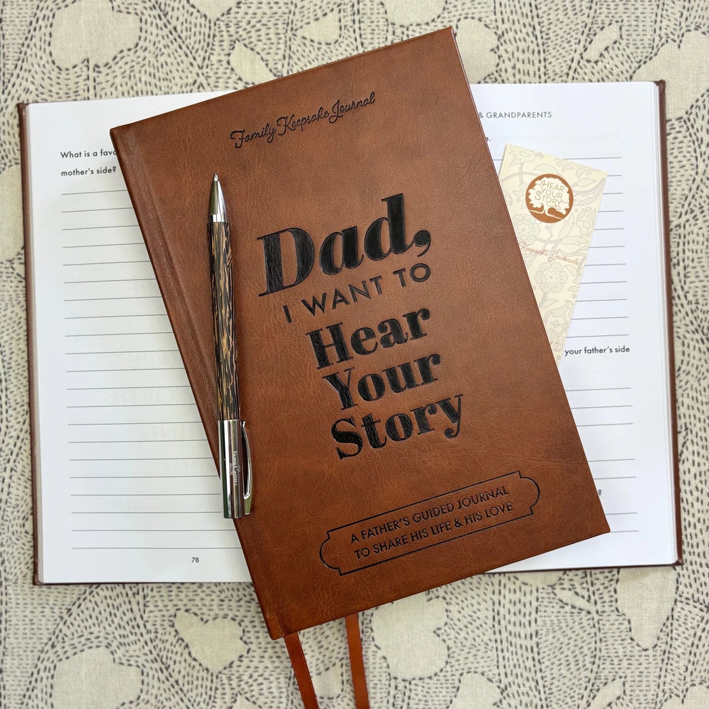 “I Want to hear your story” -Guided Journal